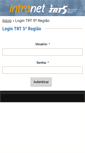 Mobile Screenshot of extranet.trt5.jus.br